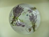 Levendulás tányér